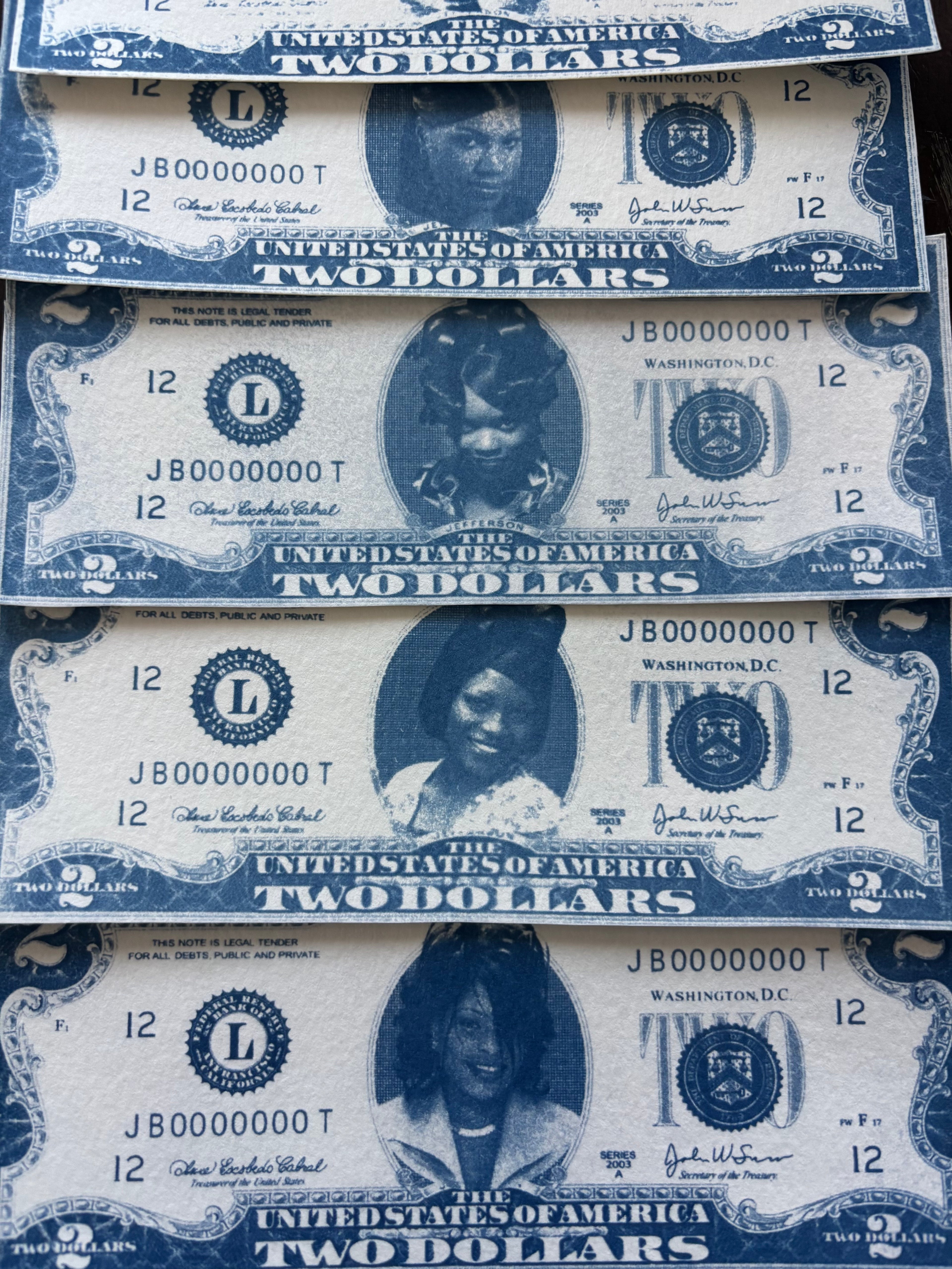$2 bills